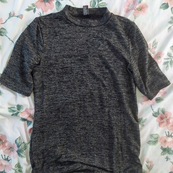 Forever 21 Grey Space Dye Midi Casual Dress - Picture 5 of 6